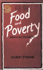 FOOD AND POVERTY PDF电子版封面
