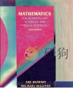 MATHEMATICS FOR BUSINESS LIFE SCIENCES AND SOCIAL SCIRNCES FIFTH EDITION PDF电子版封面