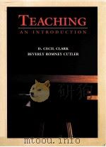 TEACHING AN INTRODUCTION PDF电子版封面 0155865978