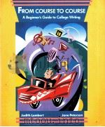 FROM COURSE TO COURSE A BEGINNER'S PDF电子版封面 JUDITH LAMBERT