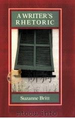 A WRITER'S RHETORICINE PDF电子版封面