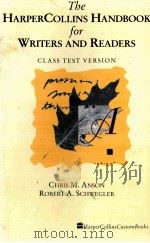 THE HARPERCOLLINS HANDBOOK FOR WROTERS AND READERS     PDF电子版封面  067367570X  CHRIS M ANSON 