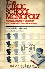 THE PUBLIC SCHOOL MONOPOLY PDF电子版封面