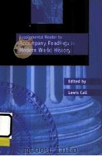 SUPPLEMENTAL READER TO ACCOMPANY READINGS IN MODERN WORLD HISTORY（ PDF版）