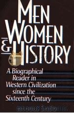 MEN WOMEN AND HISTORY PDF电子版封面 ROLAND N.STRIMBERG