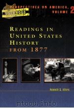 READINGS IN UNITED STATES HISTORY FROM 1877 PDF电子版封面 0828109974 KENNETH G.ALFERS