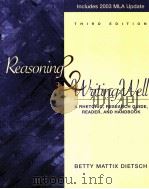 READINING AND WRITING WELL A RHETORIC RESEARCH GUIDE READER AND HANDBOOK PDF电子版封面 0072947780