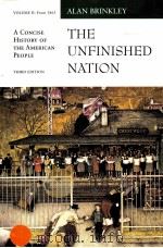 THE UNFINISHED NATION A CONCISE HISTORY OF THE AMERICAN PEOPLE VOLUME II（ PDF版）