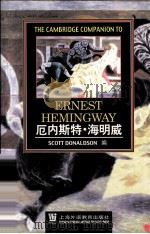 THE CAMBRIDGE COMPANION TO ERNEST HEMINGWAY PDF电子版封面 SCOTT DONALDSON