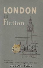 LONDON IN FICTION 1966 PDF电子版封面