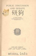 PUBLIC DISCUSSION AND DEBATE（1928 PDF版）