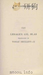 THE ADVENTURES OF GIL BLAS DE SANTILLANA IN TWO VOLUME: VOL.II（1928 PDF版）