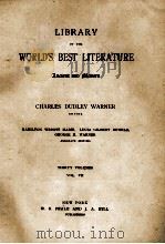 LIBRARY OF THE WORLD'S BEST LITERATURE THIRTY VOLUMES VOL.VII（1897 PDF版）
