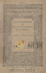THE COURTSHIP OF MILES STANDISH:ELIZABETH PDF电子版封面