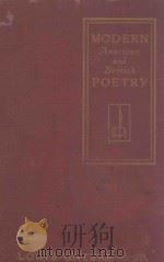 MODERN AMERICAN AND BRITISH POETRY（ PDF版）