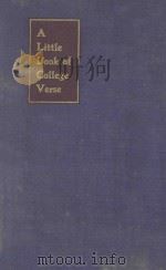 A LITTLE BOOK OF COLLEGE VERSE（1901 PDF版）