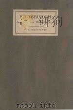 PITTSBURGH SONGS OF THE MOTHER'S SONS（1926 PDF版）