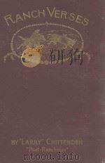 RAHCH VERSES   1893  PDF电子版封面     