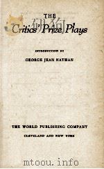 THE CRITICS' PRIZE PLAYS（1945 PDF版）