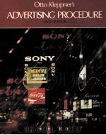 OTTO KLEPPNER'S ADVERTISING PROCEDURE PDF电子版封面 NINTH EDITION