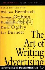THE ART OF WRITING ADVERTISING PDF电子版封面 0071410937