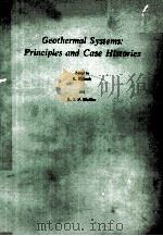 GEOTHERMAL SYSTEMS:PRINCIPLES AND CASE HISTORIES PDF电子版封面 L.RYBACH