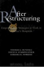 AFTER RESTRUCTURING PDF电子版封面 0787940291 THOMAS G.RUNDALL
