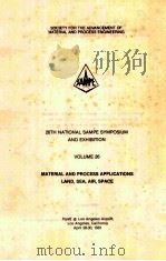 MATERIAL AND PROCESS APPLICATIONS LAND SEA AIR SOACE 26TH（ PDF版）