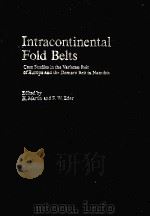 INTRACONTINENTAL FOLD BELTS CASE STUDIES IN THE VARISCAN BELT OF EUROPE AND THE DAMARA BELT IN NAMIB PDF电子版封面 H.MARTIN