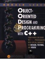 OBJECT-ORIENTED DESIGN AND PROGRAMMING WITH C++ PDF电子版封面 0124402151 RONALD LEACH