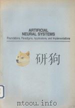 ARTIFICIAL MEURAL SYSTEMS PDF电子版封面