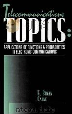 TELECOMMUNICATIONS TOPICS（ PDF版）