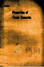 PROPERTIES OF FRESH CONCRETE（ PDF版）