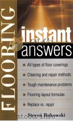 FLOORING INSTANT ANSWERS PDF电子版封面 0071402047 STEVEN J.BUKOWSKI