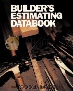 BUILDER'S ESTIMATING DATABOOK PDF电子版封面 0830627685