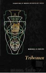 TRIBESMEN PDF电子版封面 MARSHALL D.SAHLINS