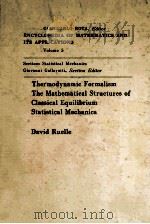 ENCYCLOPEDOA OF MATHEMATICS AND ITS APPLICATIONS PDF电子版封面 0960013105