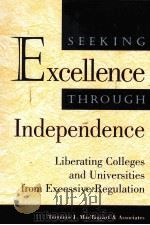 SEEKING EXCELLENCE THROUGH INDEOENDENCE PDF电子版封面 078790922X TERREMCE J.MACTAGGART