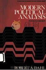 MODERN POLITICAL ANALYSIS FOURTH EDITION PDF电子版封面 ROBERT A.DAHL