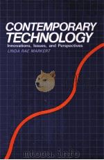 CONTEMPORARY TECHNOLOGY PDF电子版封面 0870067303