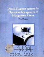 DECISION SUPPORT SYSTEMS FOR OPERATIONS MANAGEMENT AND MANAGEMENT SCIENCE PDF电子版封面 C.CARL PEGELS