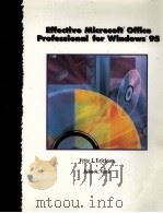 EFFECTIVE MICROSOFT OFFICE PROFESSIONAL FOR WINDOWS 95（ PDF版）