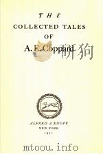 THE COLLECTED TALES OF A.E.COPPARD PDF电子版封面