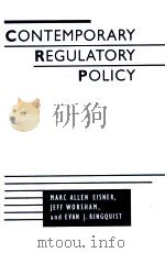 CONTEMPORARY REGULATIRY POLICY PDF电子版封面 EVAN J.RINGOUIST