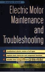 ELECTRIC MOTOR MAINTENANCE AND TROUBLESHOOTING（ PDF版）