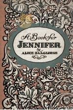 A BOOK FOR JENNIFER 1940 PDF电子版封面