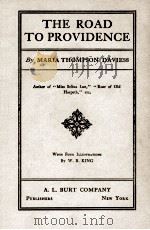 THE ROAD TO PROVIDENCE（1910 PDF版）