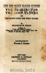 THE SEARCH FOR THE LOST FLYERS 1928 PDF电子版封面 FRANKLIN W. DIXON