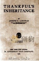 THANKFUL'S INHERITANCE（1915 PDF版）