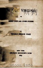 IN OLE VIRGINIA（1889 PDF版）